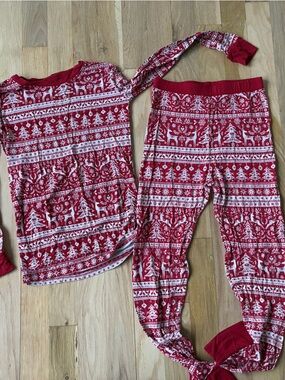 Little Sleepies Fair Isle Holiday Pajama Set